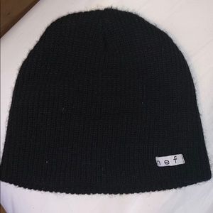 Black Neff beanie